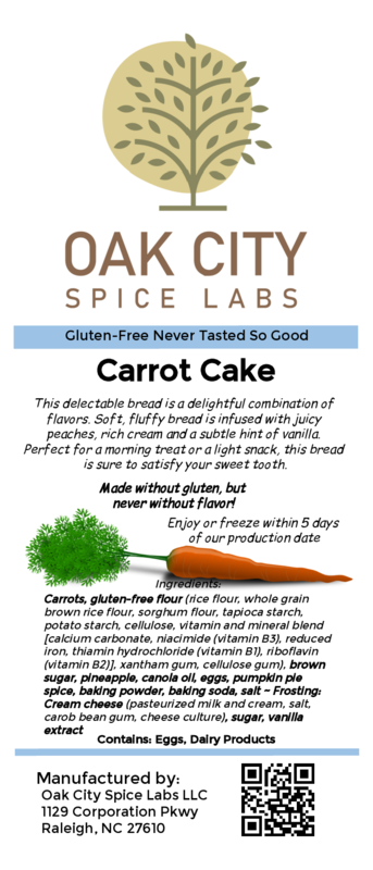 Carrot Cake - Gluten-Free