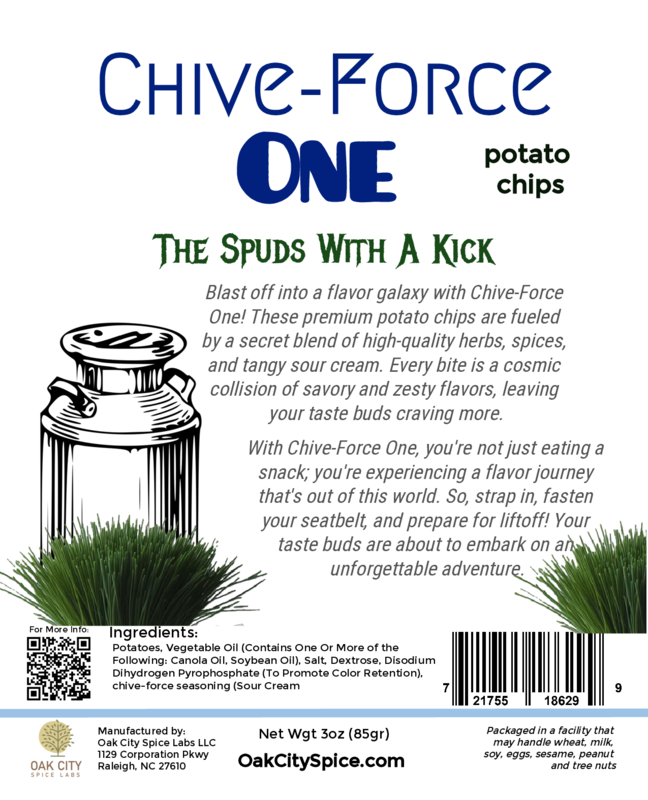 Chive-Force One Potato Chips