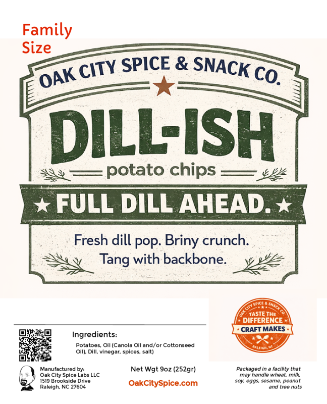 DILL-ish Potato Chips