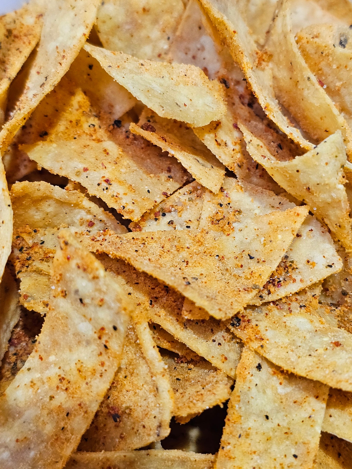 Strip-Cheese Tortilla Chips