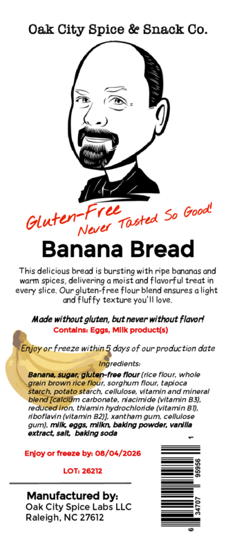 Banana Bread - Gluten-Free