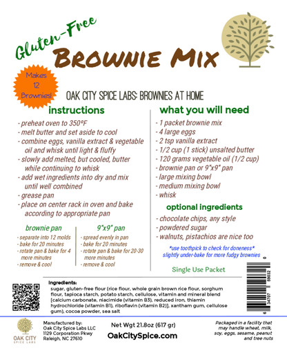 Brownie Mix - Gluten Free