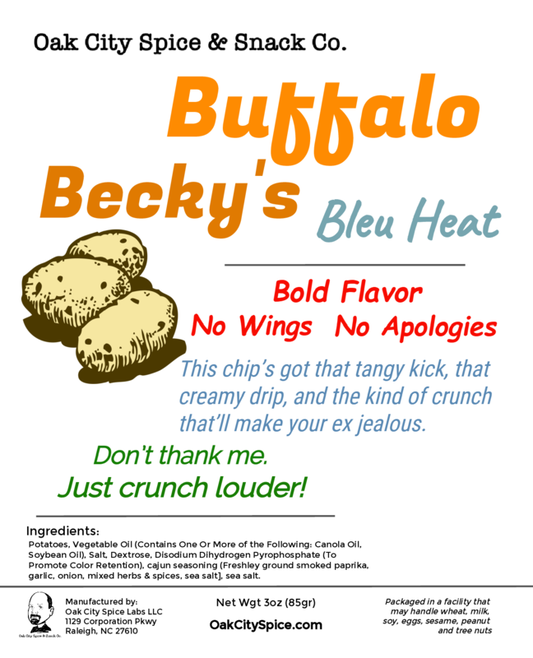 Buffalo Becky's Bleu Heat
