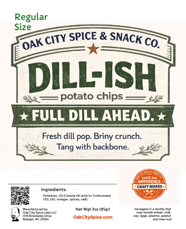 DILL-ish Potato Chips