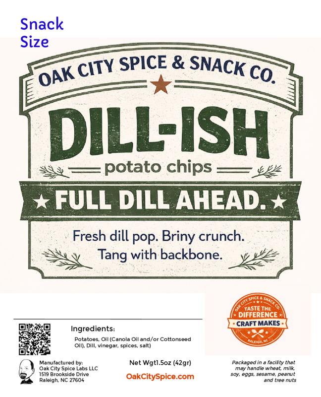 DILL-ish Potato Chips