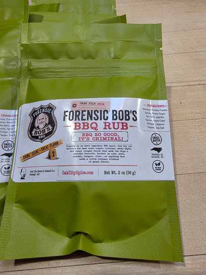 Forensic Bob's BBQ Dry Rub