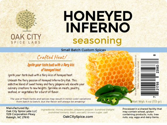 Honeyed Inferno Seasoning