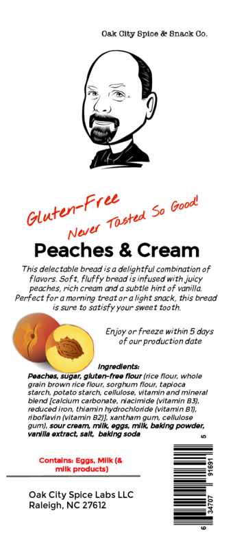 Peaches & Cream, Gluten-Free