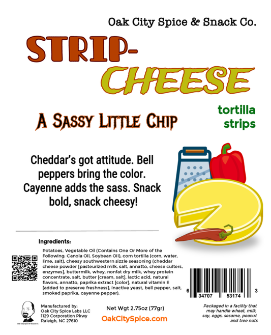 Strip-Cheese Tortilla Chips