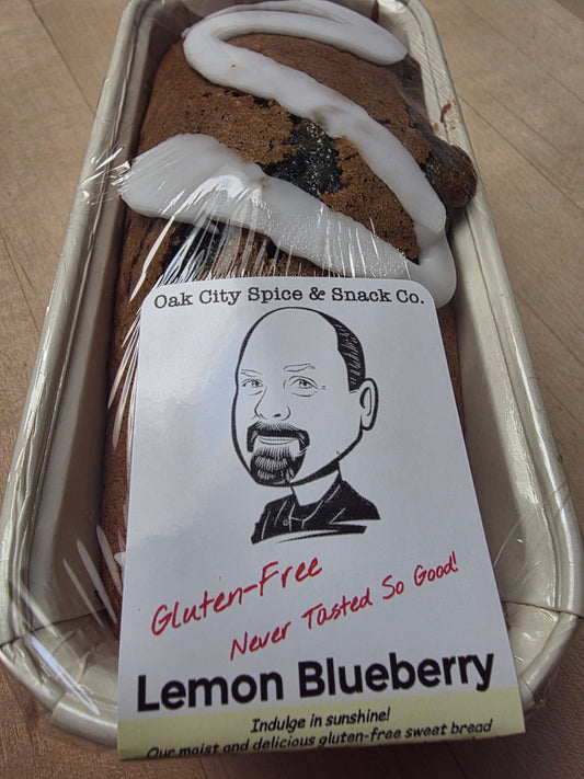 Lemon Blueberry Pound Cake- Gluten-Free